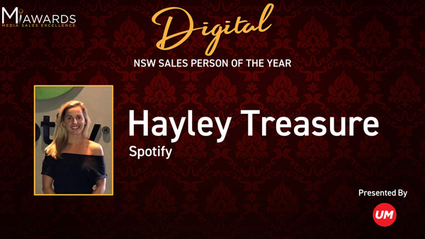 NSW Digital Sales Person of the Year