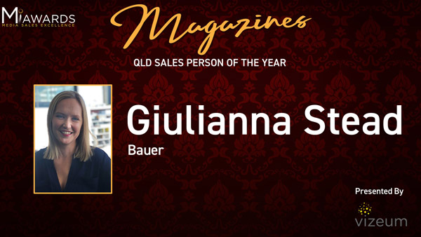 QLD Magazine Sales Person of the Year