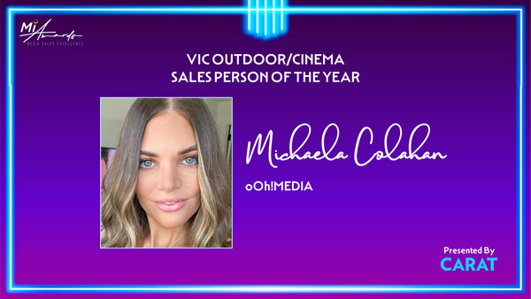 VIC Out of Home Sales Person of the Year