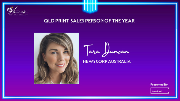QLD Print Media Sales Person of the Year