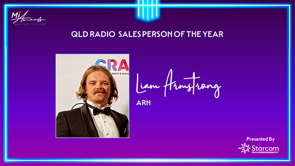QLD Radio Sales Person of the Year