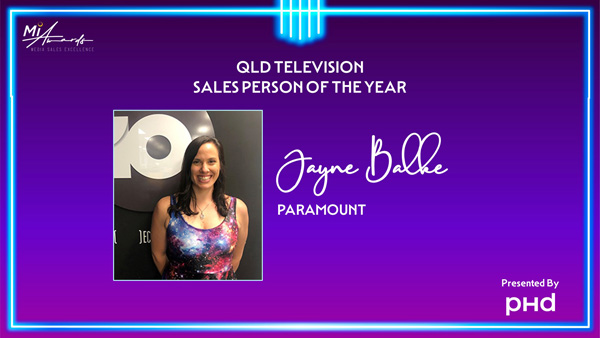 QLD TV Sales Person of the Year