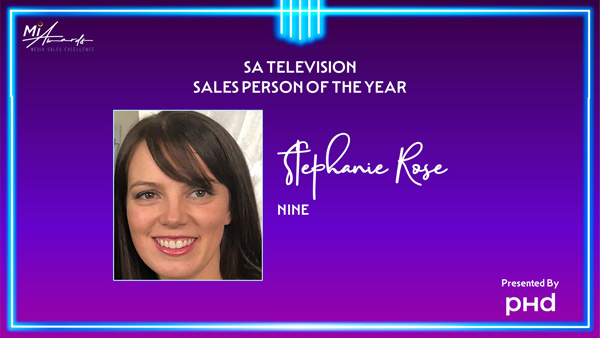 SA TV Sales Person of the Year