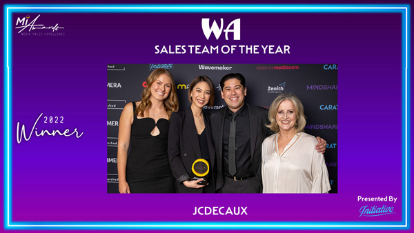 WA Sales Team of the Year