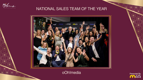 National Sales Team of the Y Publishing Media Sales Person of the Year