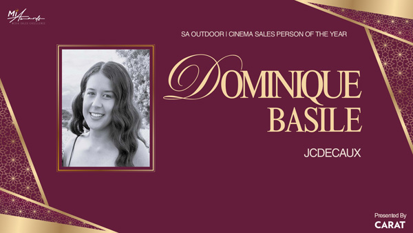 SA Outdoor/Cinema Sales Person of the Year