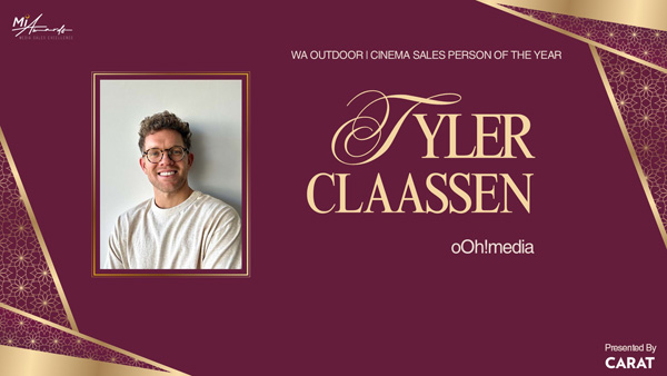 WA Outdoor/Cinema Sales Person of the Year