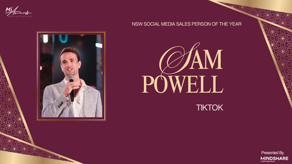 NSW Social Media/Platform Sales Person of the Year