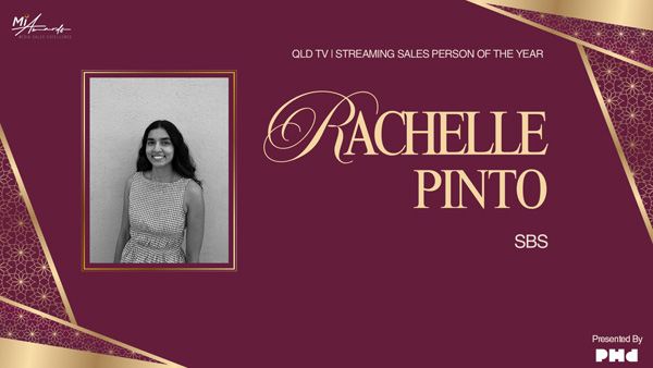 QLD Television/Streaming Sales Person of the Year