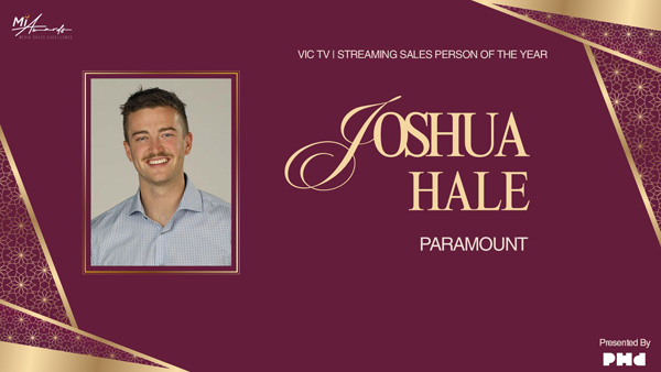 VIC Television/Streaming Sales Person of the Year
