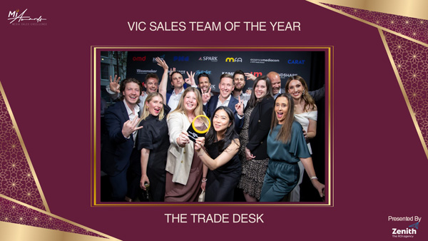 VIC Sales Team of the Year